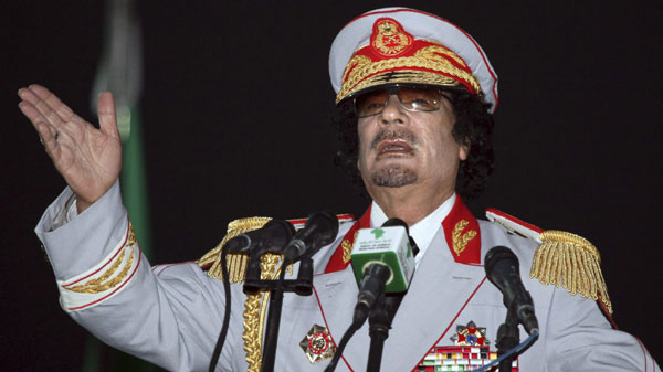 Moammar Gadhafi 