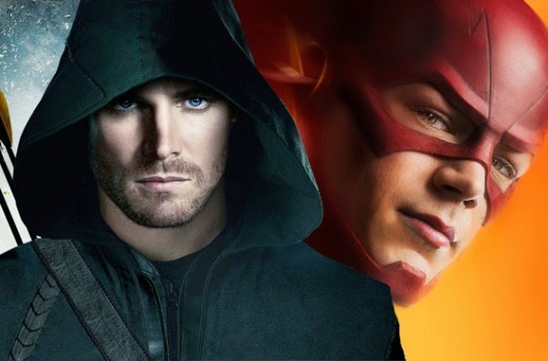 Photo by SuperHeroMoviesNews.com  The Flash debuted on The CW on October 7. Arrow returned for its third season on the same network the following night.
