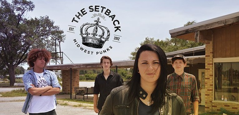 Photo by Tom Grieve The Setback will be performing at The Mad Magician in St. Louis on Nov. 14. The band is as follows from left to right; Alex Peterson, Jack Grieve, Melissa Neumann, and Christian Shank.