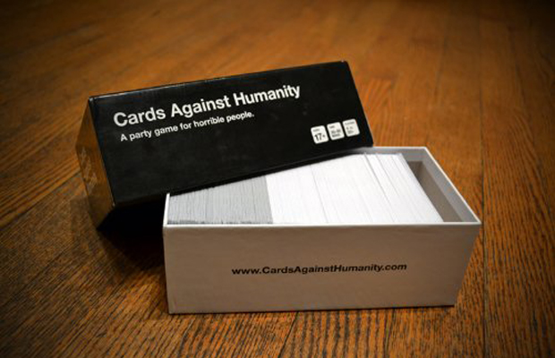 Photo From http://www.windsorstar.com  Cards Against Humanity feature inappropriate card associations that are not for the faint of heart.