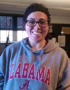 Alexia Asaro, Alton, Fine Arts major "My best and worst.. okay oh I know, the best one I ever got was my mom got me warped tour tickets, worst Christmas gift I've ever gotten.. gym membership."