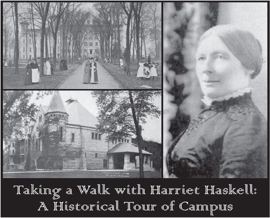 Photo By Louise Jett ‎Taking a Walk with Harriet Haskell: A Historical Tour of Campus October 28, 2014