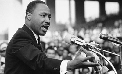 Dr. Martin Luther King Jr. gives "I Have a Dream" speech