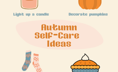 autumn self-care infographic