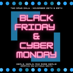Black Friday & Cyber Monday graphic