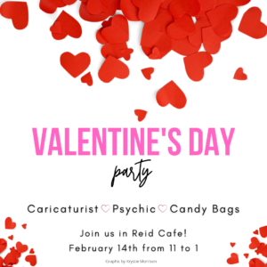 valentine's day party graphic