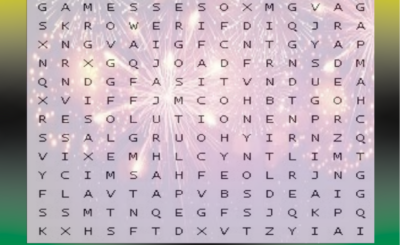 New Year Word Search
