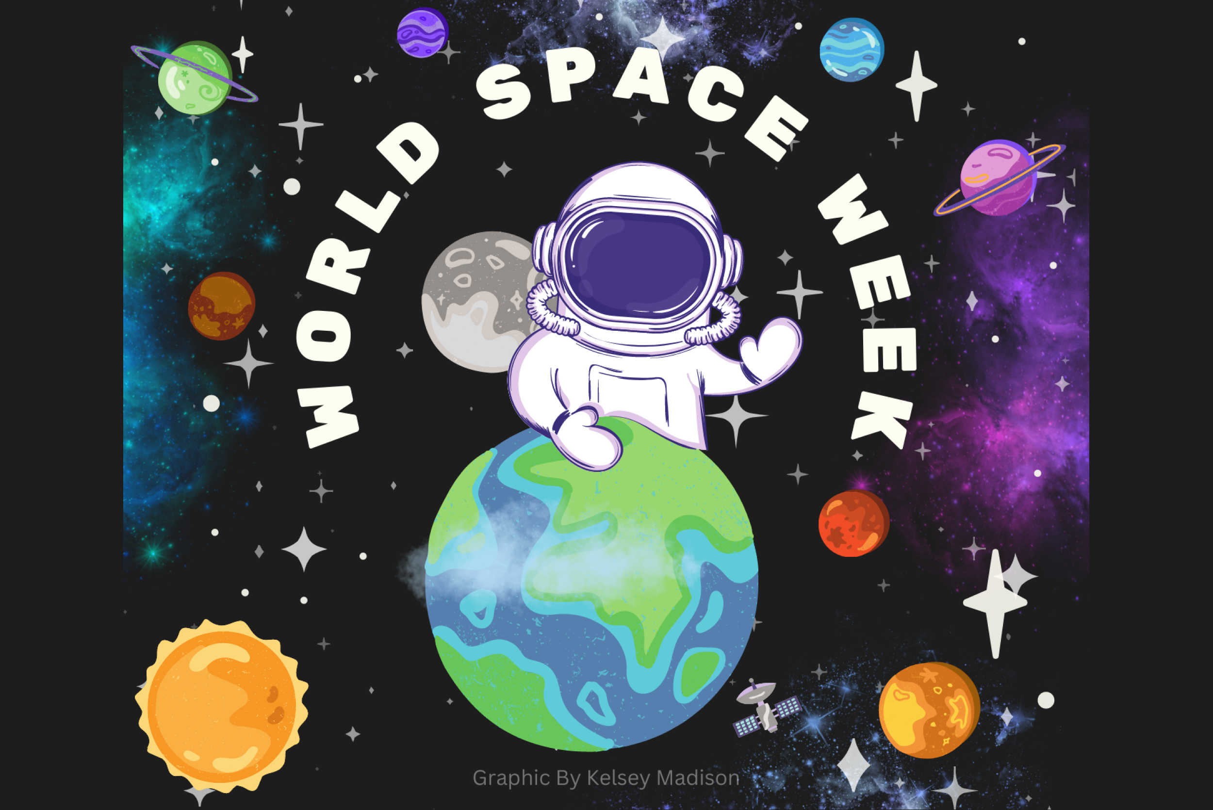 World Space Week graphic