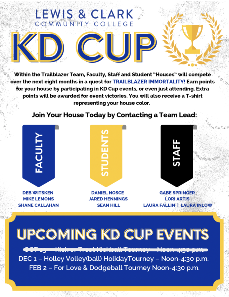 KD Cup event flyer