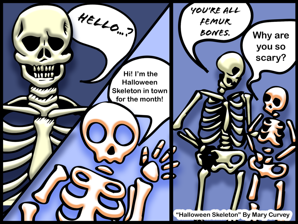 Skeleton Comic