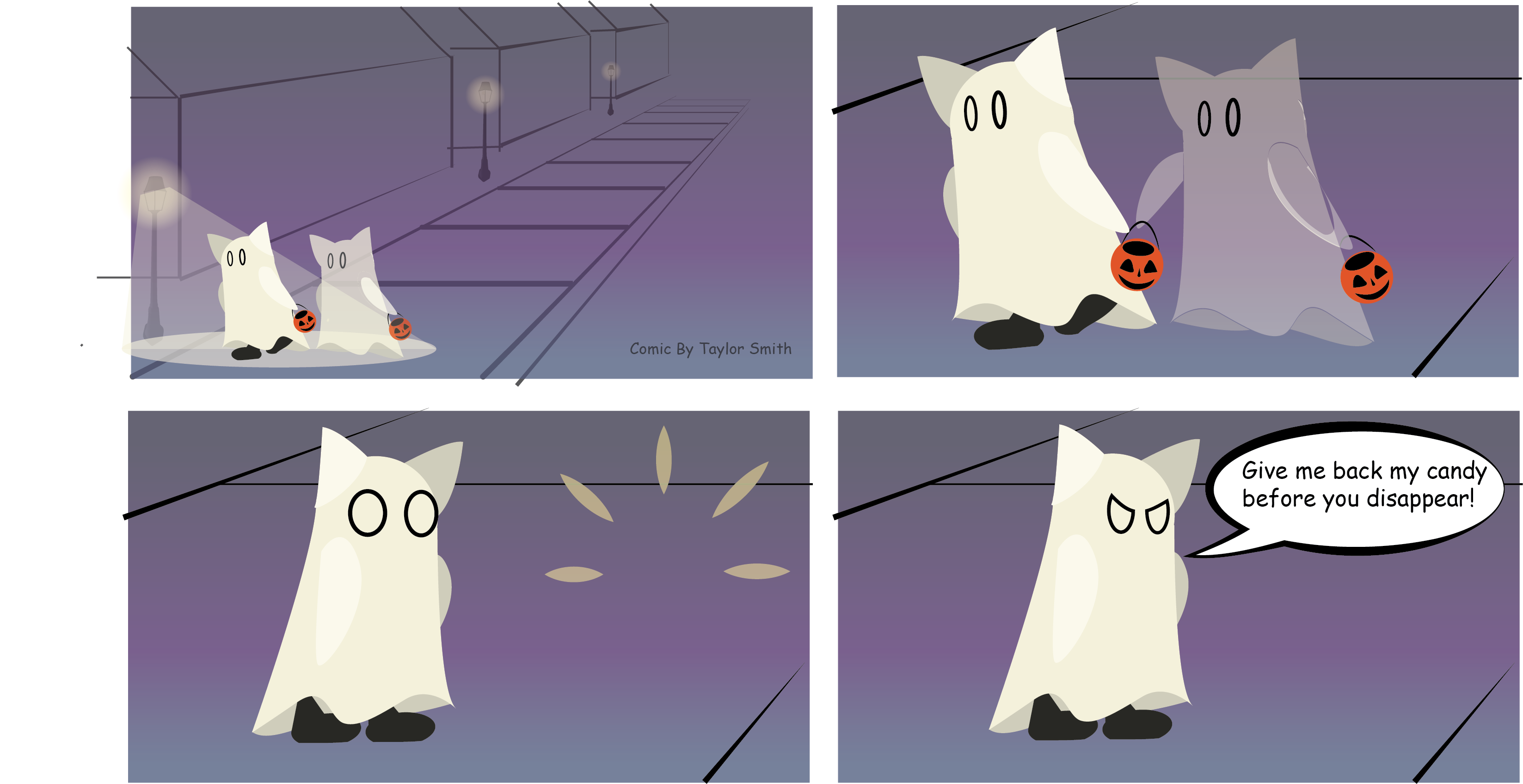 Halloween Comic The Bridge