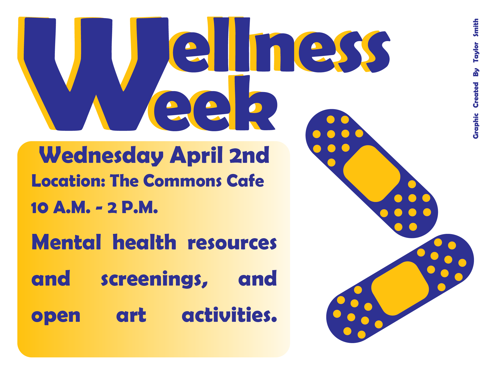 Wellness Week- Wednesday April 2nd