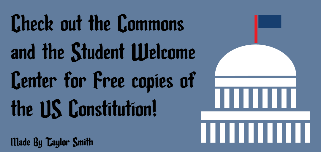 Constitution Day graphic featuring fun and educational trivia facts about the U.S. Constitution.